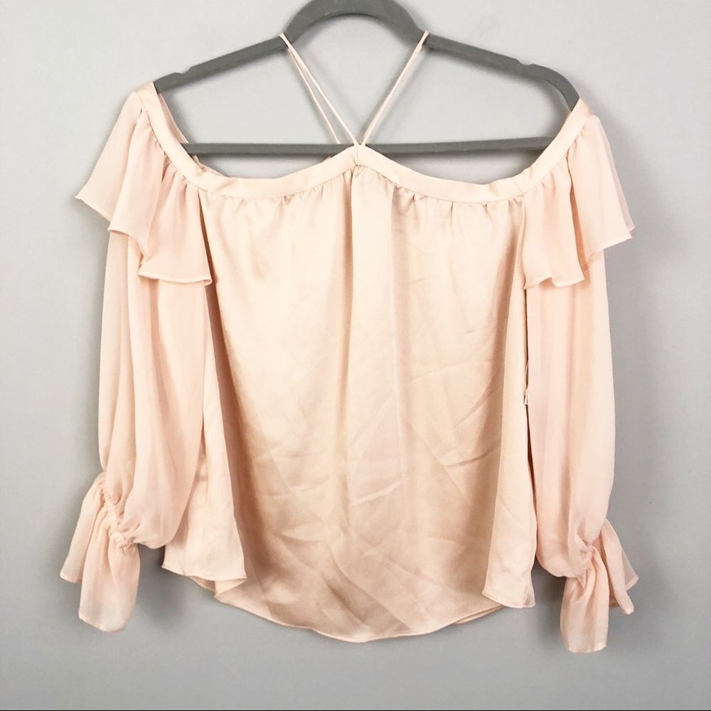 1. STATE | Dramatic Pause Top in Blush Frost XS